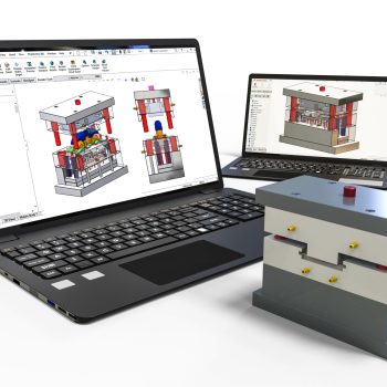 Mold design with 3D software